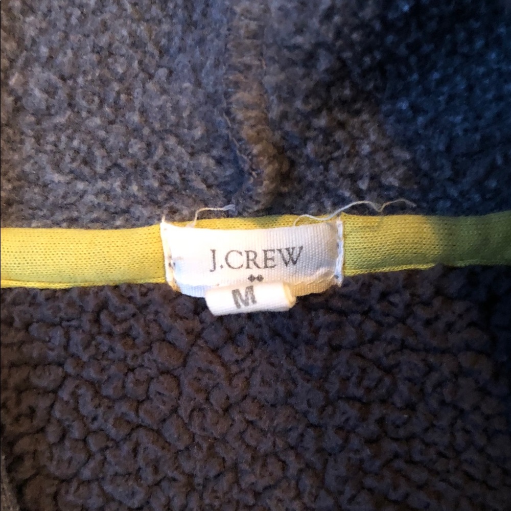 J Crew Fleece Hoodie View 3